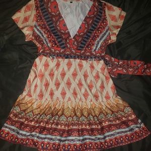 Mila rae boutique boho dress size M